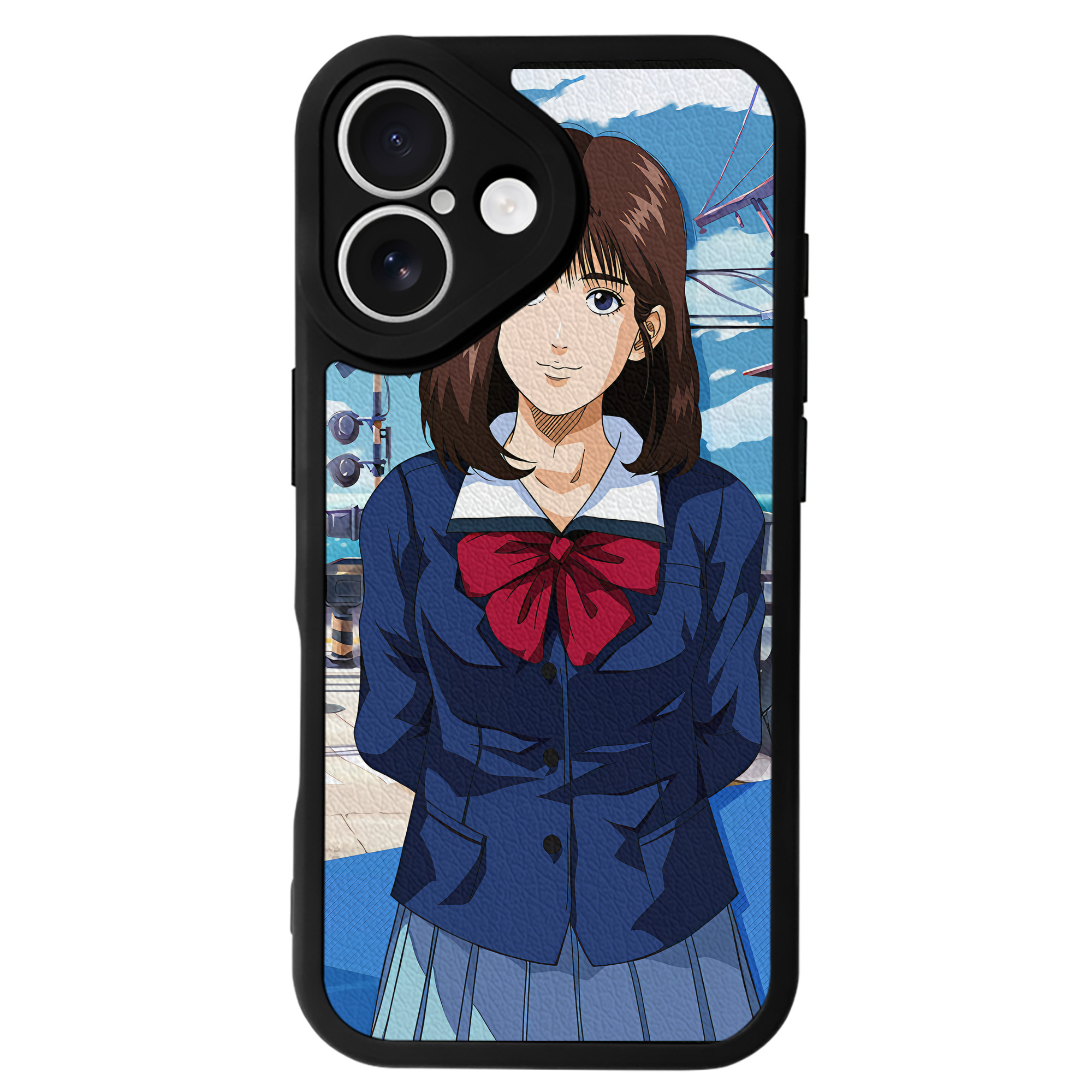 （画像用） SLAM DUNK／スラムダンク 【iPhone 16シリーズ対応】シリコンスマホケース（レザー調） 材質：シリコン